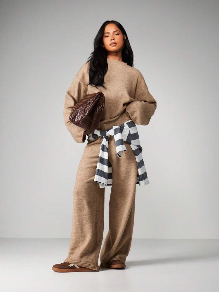 Velliria Chunky Knit Set – Oversized