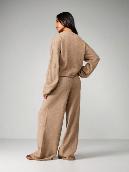 Velliria Chunky Knit Set – Oversized