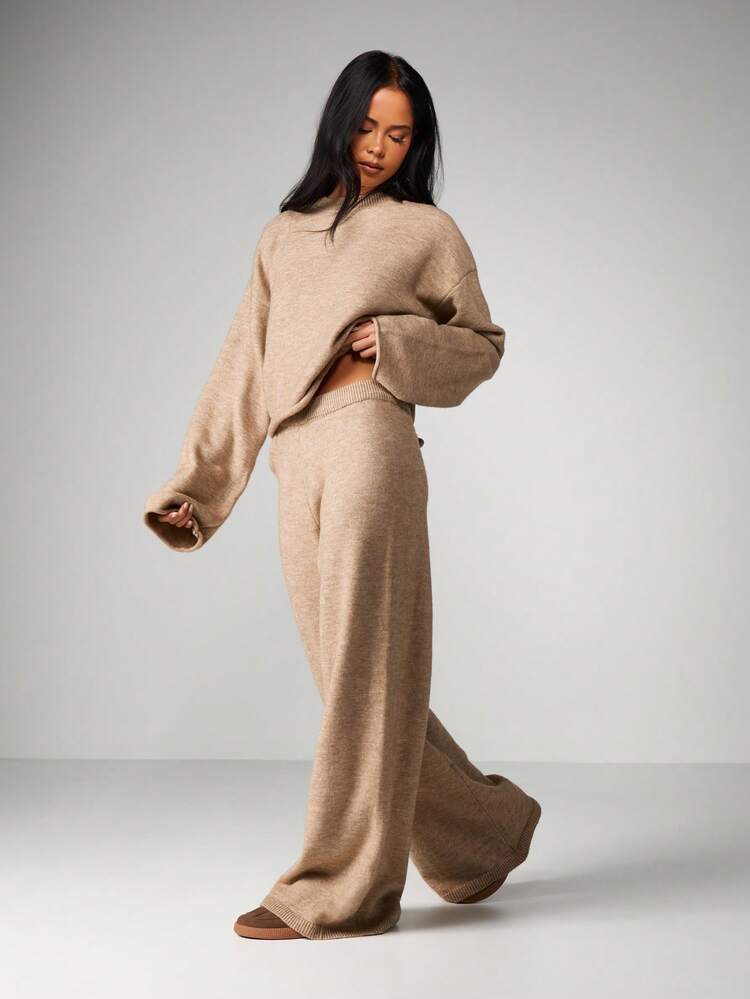 Velliria Chunky Knit Set – Oversized