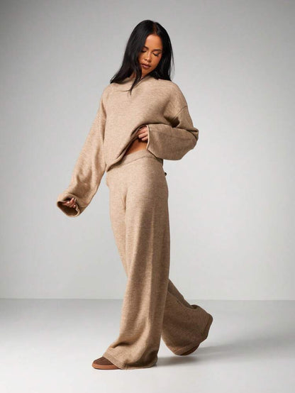 Velliria Chunky Knit Set – Oversized