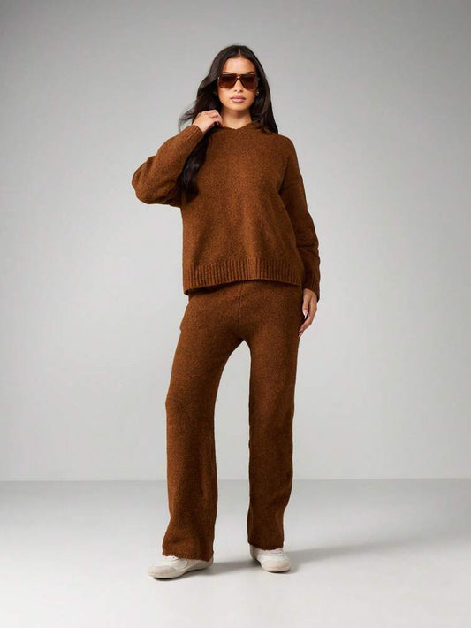 Velliria Knit Lounge Set – Cozy & Minimalist